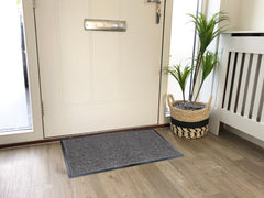 Groundsman Dirt Guard Absorbent Barrier Doormat 50 x 80cm Light Grey