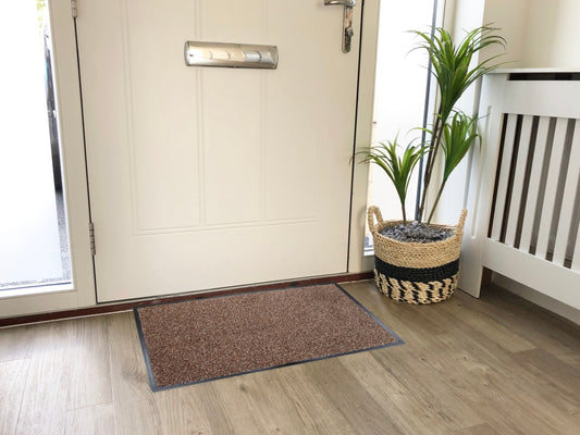 Groundsman Dirt Guard Absorbent Barrier Doormat 50 x 80cm Light Grey