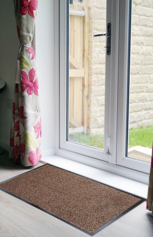 Groundsman Dirt Guard Absorbent Barrier Doormat 60 x 90cm Light Brown