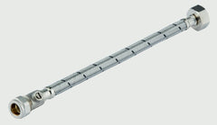 Securplumb ISO Flexi Tap Connector With Valve Pack 2 300 x 15 x 1/2"