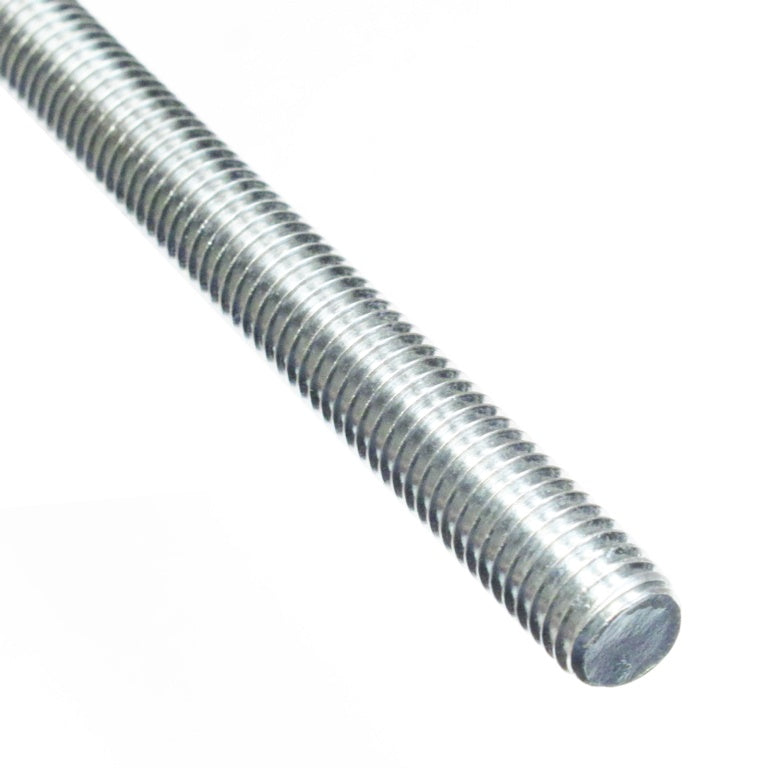 Smiths Ironmongery Zinc Plated Threaded Rod M6 x 300mm Pack 4