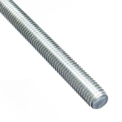 Smiths Ironmongery Zinc Plated Threaded Rod M6 x 300mm Pack 4