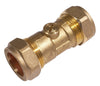 Securplumb L/P CXC Brass Isolating Valve 15mm