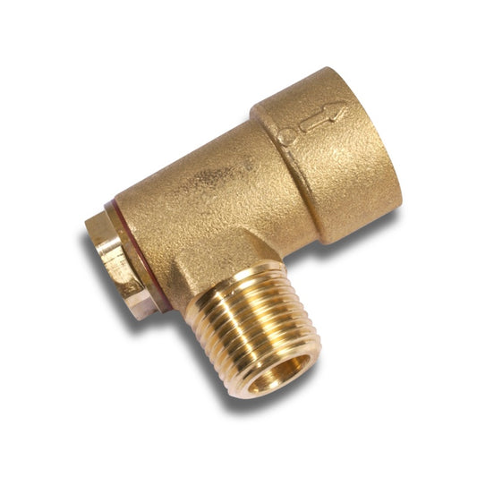 Securplumb Brass Angle Bayonet Socket 1/2"