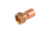 Securplumb WRAS Straight Tap Connector End Feed 22x3/4 Pack 10