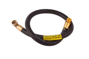 Securplumb Bayonet Angle Cooker Hose 1100 x 3/8