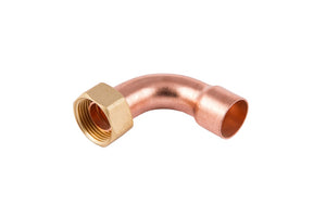 Securplumb WRAS Bent Tap Connector End Feed 22x3/4 Pack 10