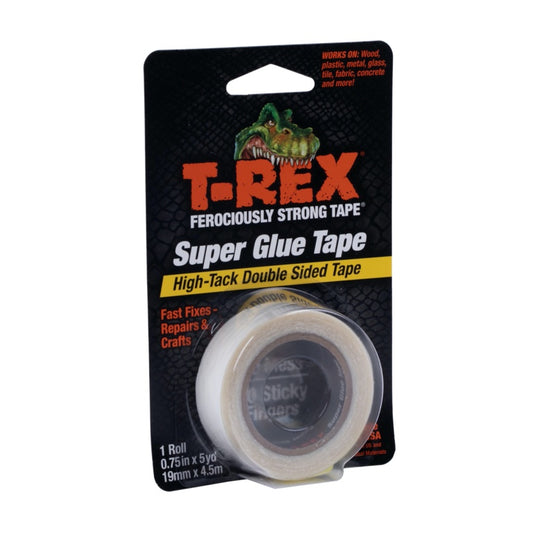 T-Rex Super Glue Clear Tape 4.5m x 19mm