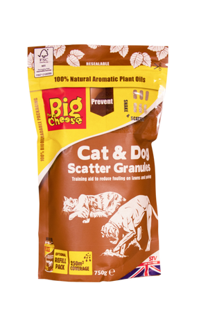 The Big Cheese Cat & Dog Scatter Granules 750g