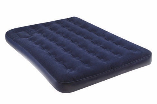 Summit Flocked Airbed Double 191 x 137 x 22cm