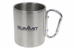 Summit Carabiner Handled Mug 300ml Stainless Steel