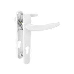 Securit Upvc Sprung Door Handle 92mm/122mm White