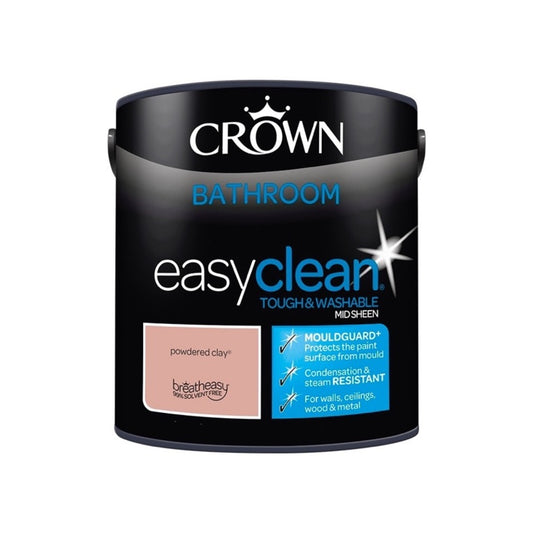 Crown Easyclean Bathroom Mid Sheen 2.5L Linen Cupboard