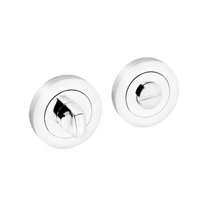 Securit Polished Chrm Bathroom Turn +release 52x9mm