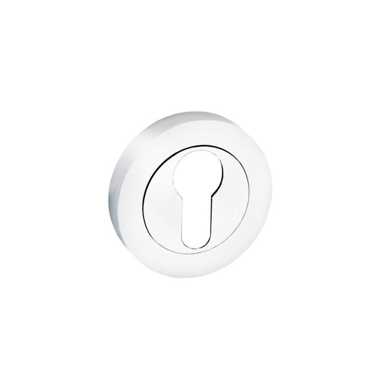 Securit Polished Chrome Euro Escutcheon 52x9mm