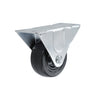 Smiths Ironmongery Rigid Castor Rubber Wheel 40mm