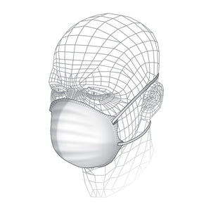 Vitrex Cup Respirators Pack 3