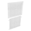 Securit Plastic Louvre Vent White 9" x 6"
