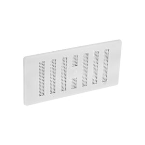 Securit Plastic Hit Miss Vent Whte Fixed Fly 6x3