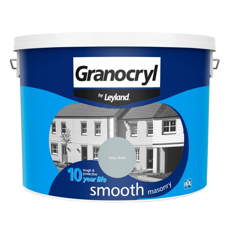 Granocryl Smooth Masonry 10L Grey Skies