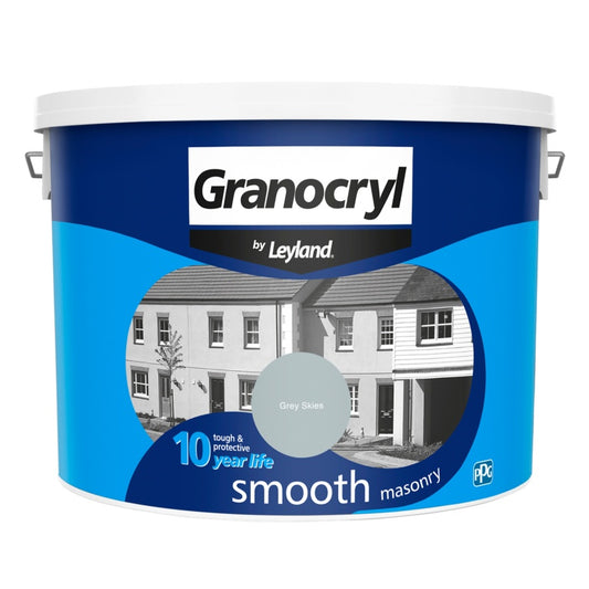 Granocryl Smooth Masonry 10L Grey Skies