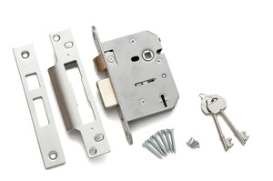 Era Viscount Mortice Sashlock Chrome 76mm