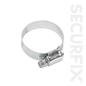 Securfix Hose Clip 16-25mm Zinc Plated 10 Pack