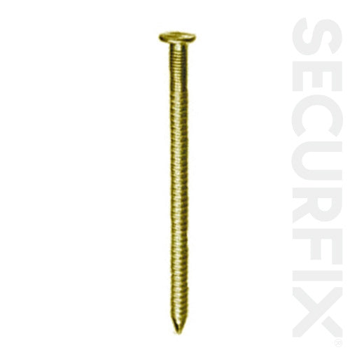 Securfix Annular Ring Nails Gold 40mm 2.5kg