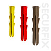 Securfix General Purpose Assorted Plug Set 120 Pack