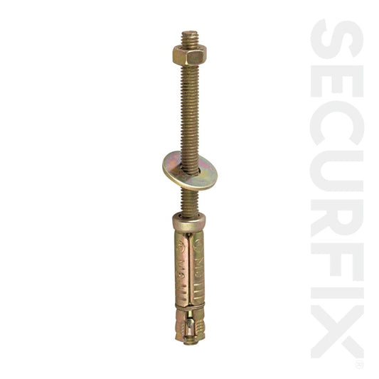 Securfix Projection Bolt Anchor M8X75mm 10 Pack