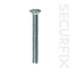 Securfix Switch Plate Screw M3.5X30 Zinc Plated 75 Pack