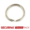 Securpak Steel Split Ring Zinc Plated 33mm 50 Pack