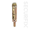 Securfix Expansion Bolt Anchor M8X65mm 10 Pack