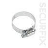 Securfix Hose Clip 40-60mm Zinc Plated 5 Pack