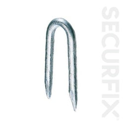 Securfix Netting Staples Zinc Plated 19mm 250g