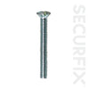 Securfix Switch Plate Screw M3.5X50 Zinc Plated 75 Pack