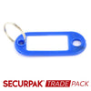 Securpak Key Ring With Tab Assorted 40 Pack