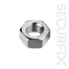 Securfix Hexagon Nuts Zinc Plated M12 50 Pack