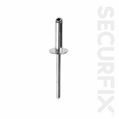 Securfix Blind Pop Rivets Csk 3/16X1/2 100 Pack
