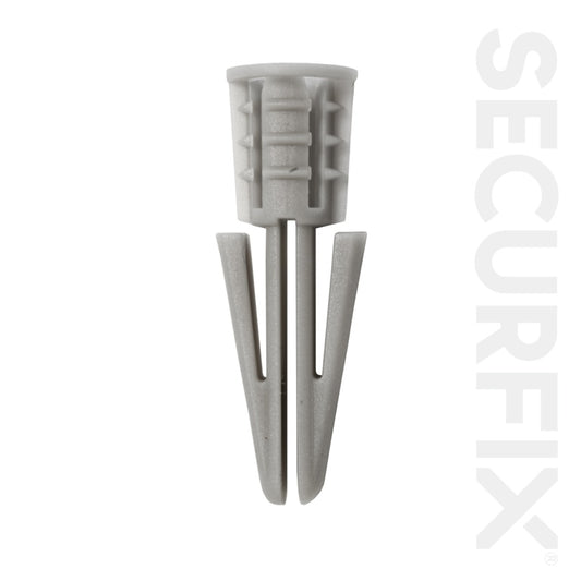 Securfix General Purpose Plasterboard Plugs 24 Pack