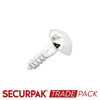 Securpak Mirror Screw Cp Head 32mm 40 Pack