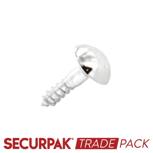 Securpak Mirror Screw Cp Head 32mm 40 Pack