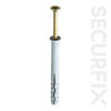 Securfix Hammer Fixing M6X60mm 20 Pack