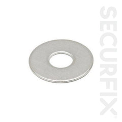 Securfix Penny/Repair Washers Zinc Plated M8X25 50 Pack