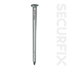 Securfix Round Wire Nails Galvanised 100mm 2.5kg