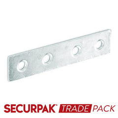 Securpak Mending Plate Zinc Plated 150mm 10 Pack