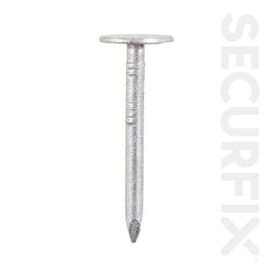 Securfix Elh Clout Nails Galvanised 3X13mm 250g