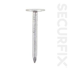 Securfix Elh Clout Nails Galvanised 3X15mm 250g