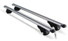 Streetwize Aluminium Locking Bars For Roof Rails 135cm