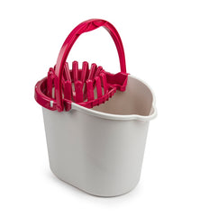 Plasticforte Easy Drain Mop Bucket Red